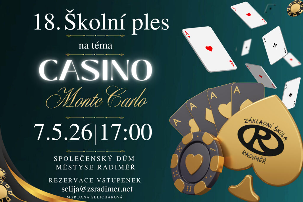 Pozvánka na školní ples